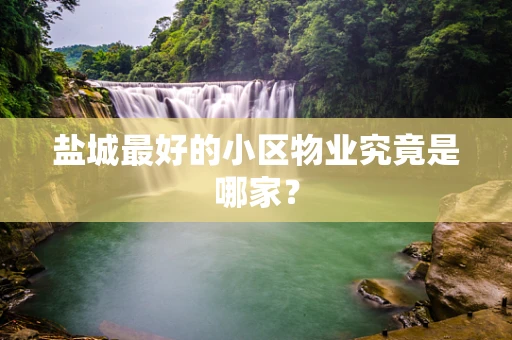 盐城最好的小区物业究竟是哪家？