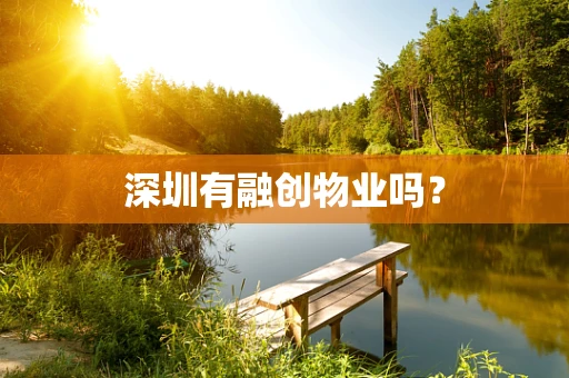 深圳有融创物业吗？