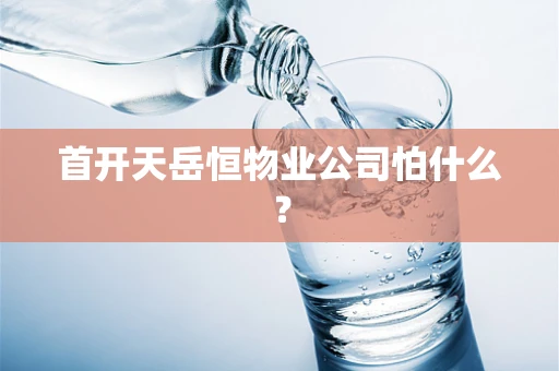 首开天岳恒物业公司怕什么？