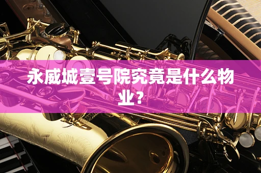 永威城壹号院究竟是什么物业？