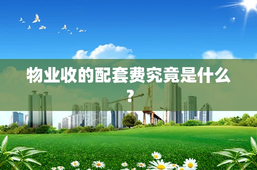 物业收的配套费究竟是什么？
