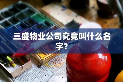 三盛物业公司究竟叫什么名字？