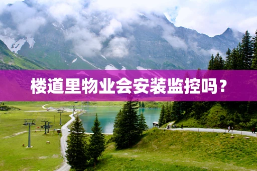 楼道里物业会安装监控吗？