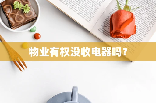 物业有权没收电器吗？