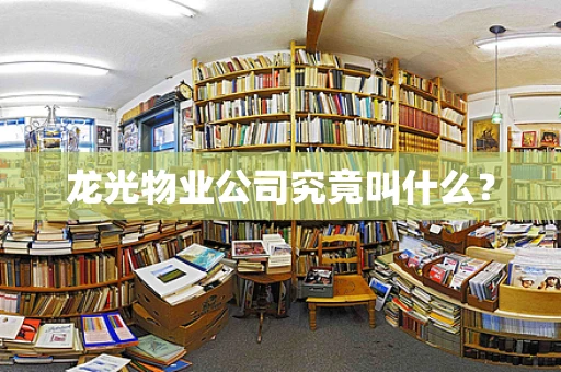 龙光物业公司究竟叫什么？