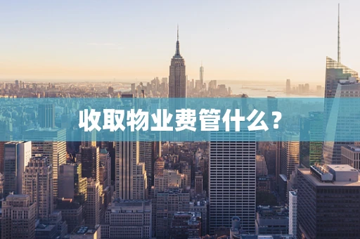 收取物业费管什么？