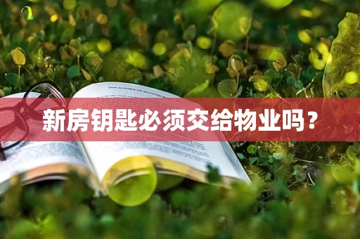 新房钥匙必须交给物业吗？