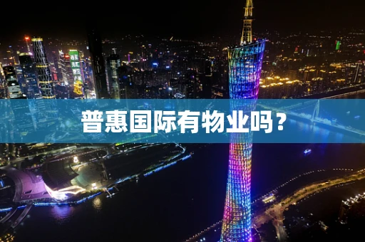 普惠国际有物业吗？