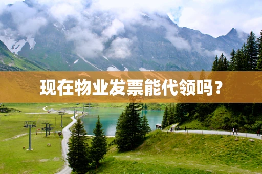 现在物业发票能代领吗？