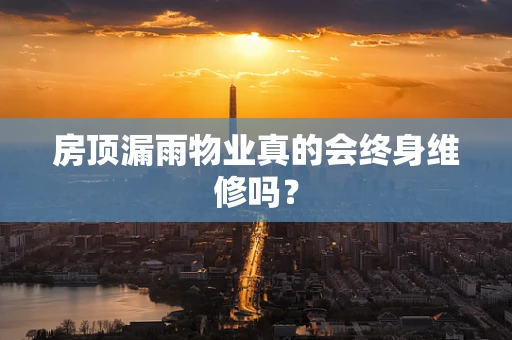 房顶漏雨物业真的会终身维修吗? 房顶漏雨物业真的会终身维修吗?