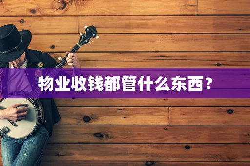 物业收钱都管什么东西? 物业收钱都管什么东西?