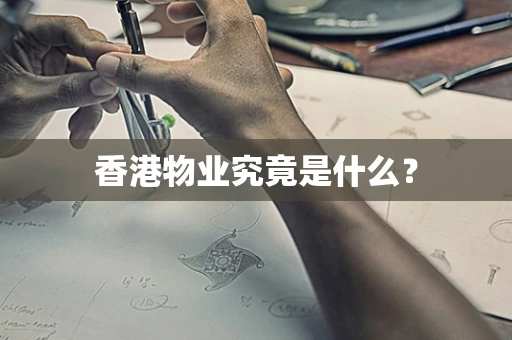 香港物业究竟是什么？