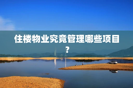 住楼物业究竟管理哪些项目？