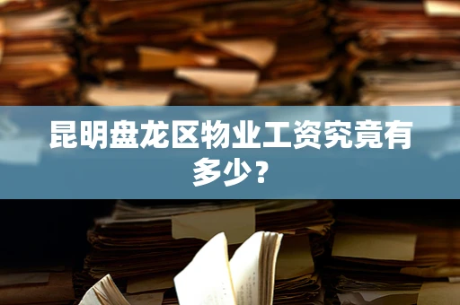 昆明盘龙区物业工资究竟有多少？