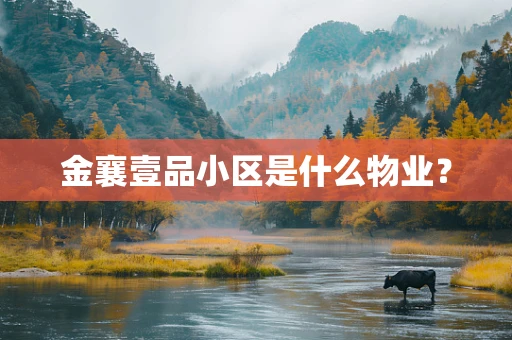 金襄壹品小区是什么物业？